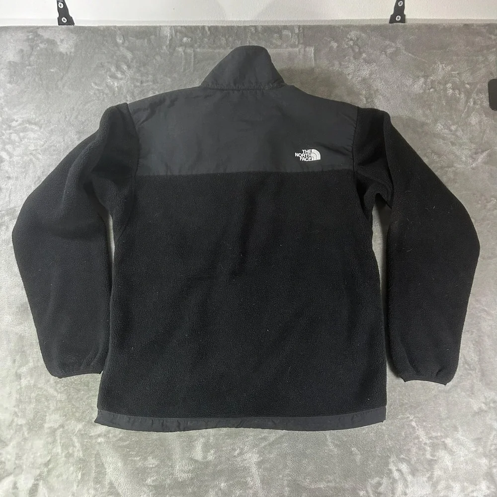 The North Face Jacket Mens Medium Black Fleece Full Zip Polartec Outdoor